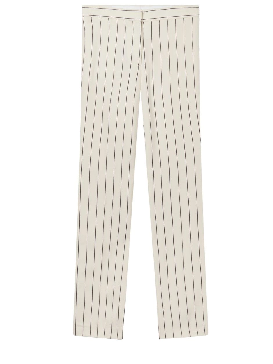 McCartney mid-rise pinstriped Stella Women trousers straight-leg 0718
